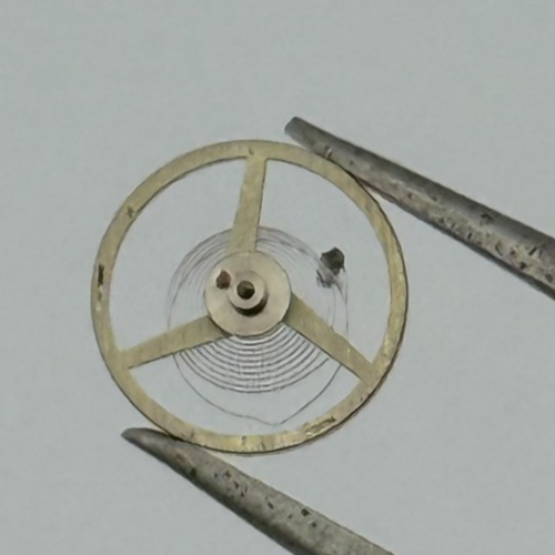 ST 69-21 Balance Wheel Complete And Spring 1509 M Watch Movement Parts 