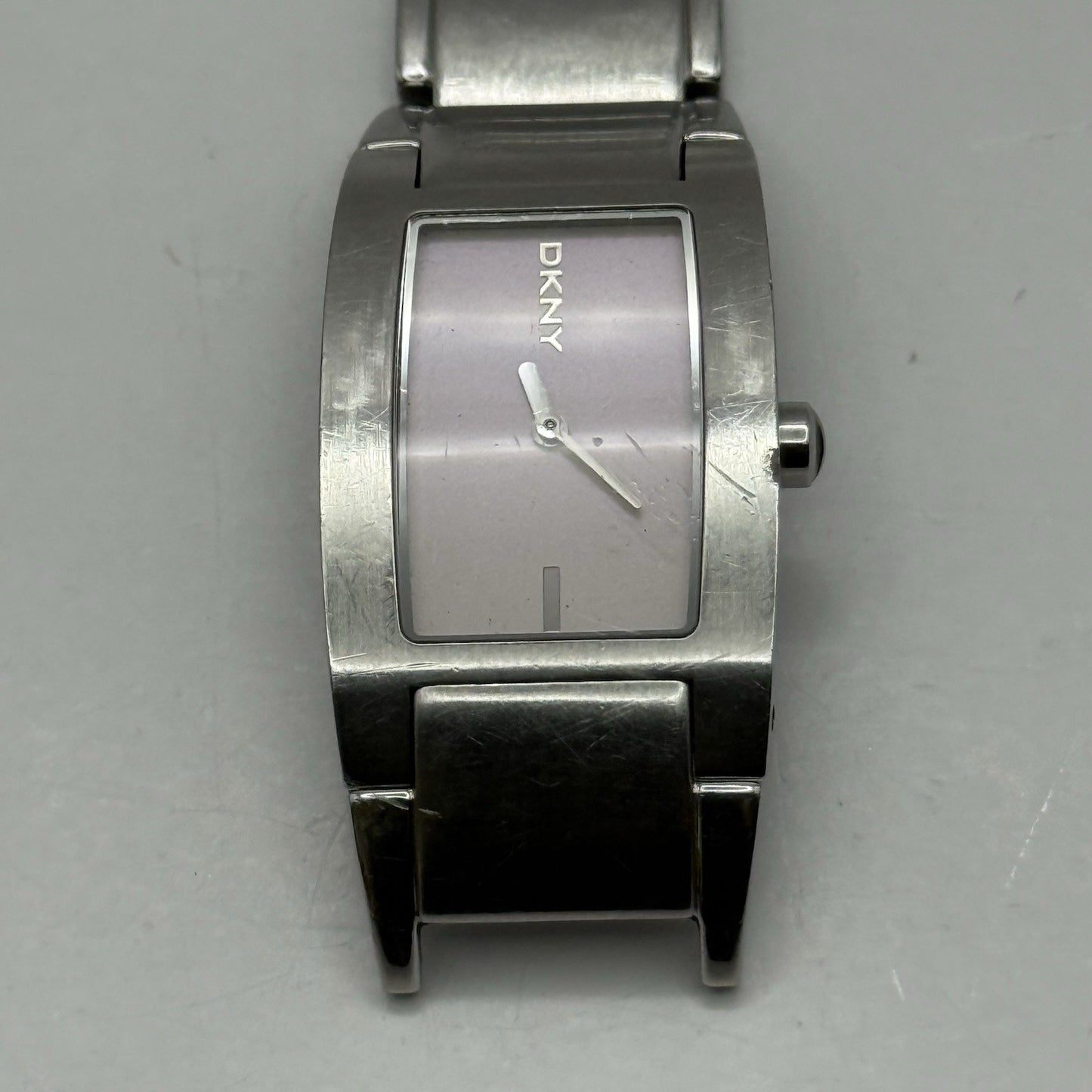 23mm Working Ladies DKNY NY-3030 Stainless Steel Quartz Watch Broken Strap