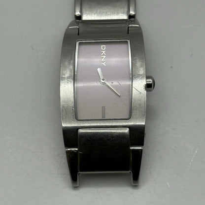 23mm Working Ladies DKNY NY-3030 Stainless Steel Quartz Watch Broken Strap
