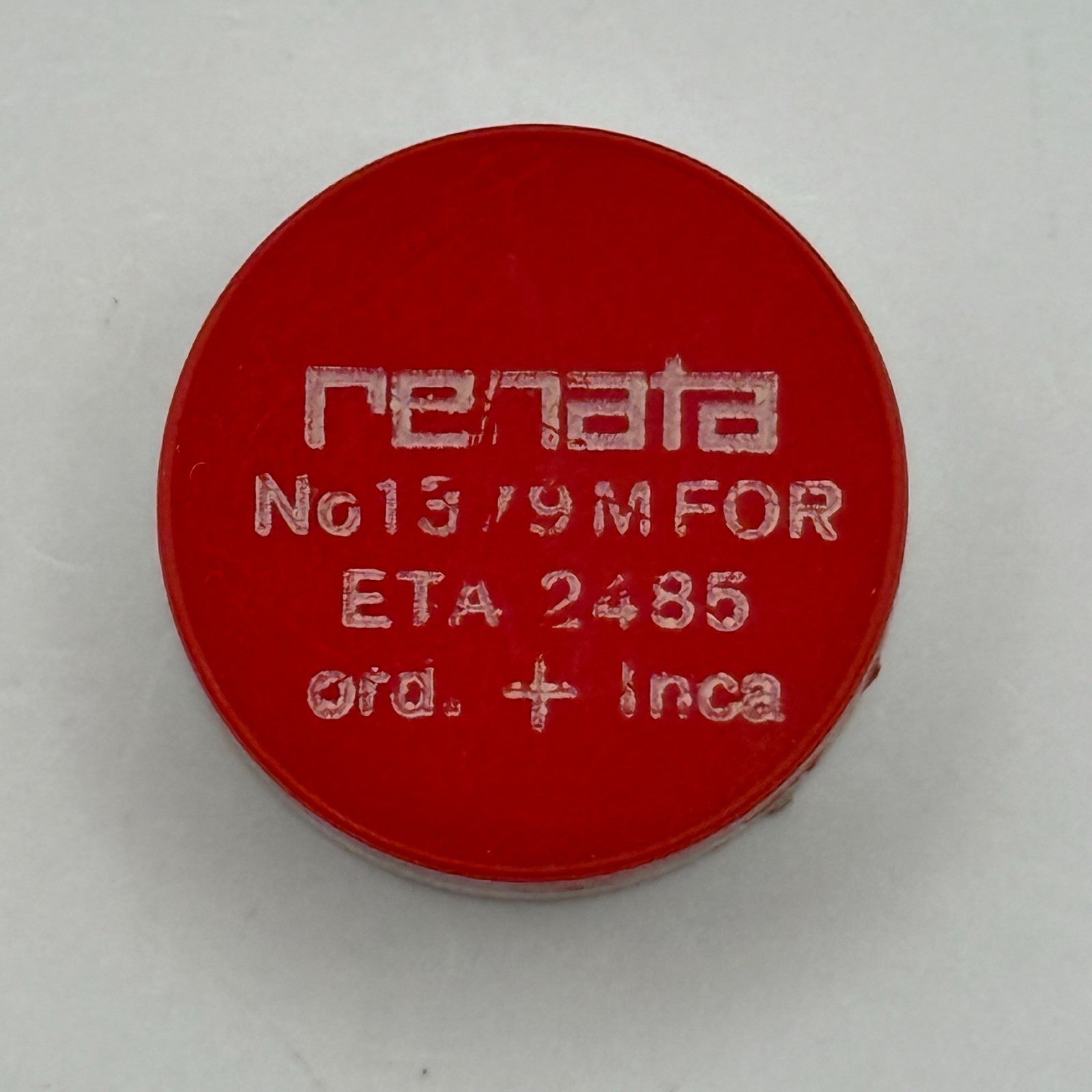 ETA 2485 Balance Wheel Complete And Spring 1379 M Watch Movement Parts 