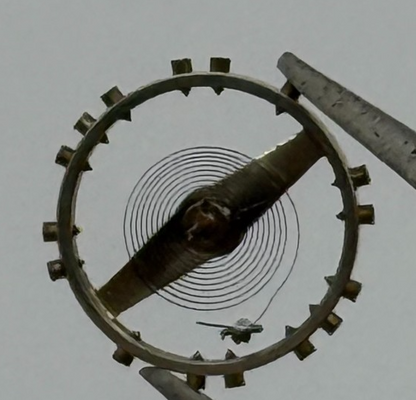 ETA 1301 Balance Wheel Complete And Spring  Watch Movement Parts NOS