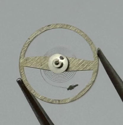 ST 69 Balance Wheel Complete And Spring Kif+Inca 1138 Watch Movement Parts NOS