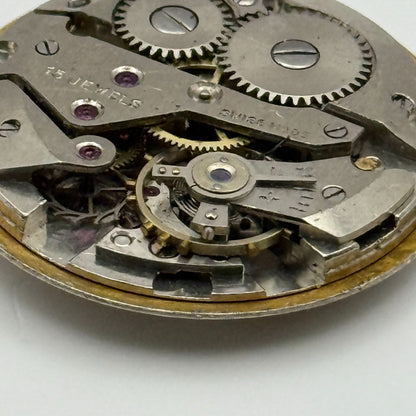 AS 1123 1124 Watch Movement Avia Manual Wind Vintage Swiss Parts Repair 25.8mm