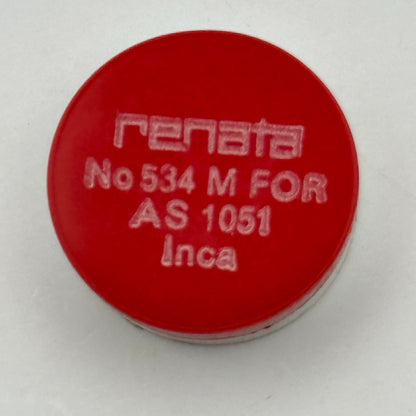 AS 1051 Balance Wheel Complete And Spring Inca 534 M Watch Movement Parts NOS