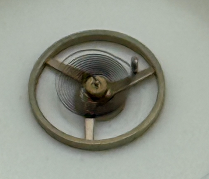 FHF 57 Balance Wheel Complete And Spring 6¾’’’ 1611 M Watch Movement Parts NOS