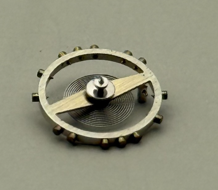 Felsa 64 Balance Wheel Complete And Spring  8¾’’’ 177 Watch Movement Parts NOS