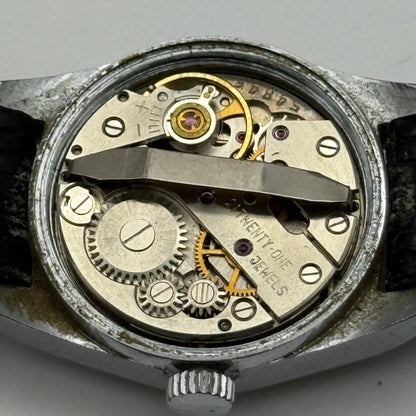 23mm Vintage Velma 17 Rubis Shockproof 21 Jewels Manual Wind Watch PARTS REPAIR