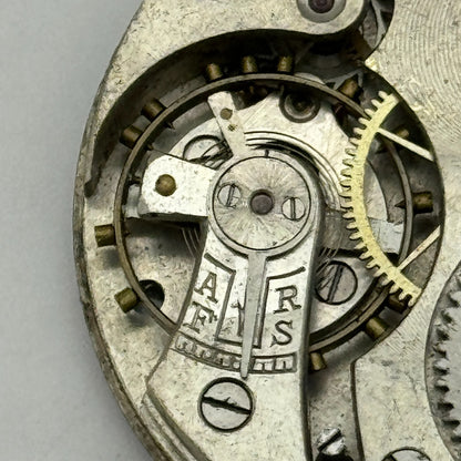 43mm Hunter 15 Jewels Swiss Balance Ok Pocket Watch Movement PARTS REPAIR