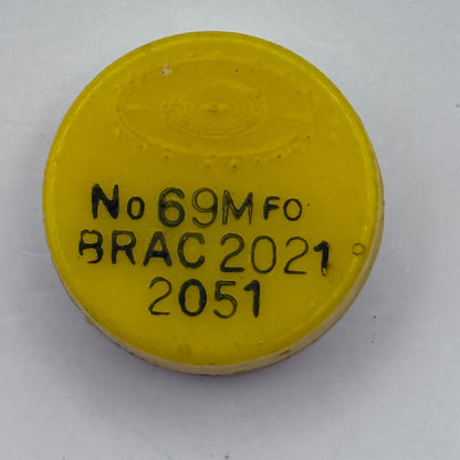 Brac 2021 2051 Balance Wheel Complete And Spring 69 M Watch Movement Parts NOS