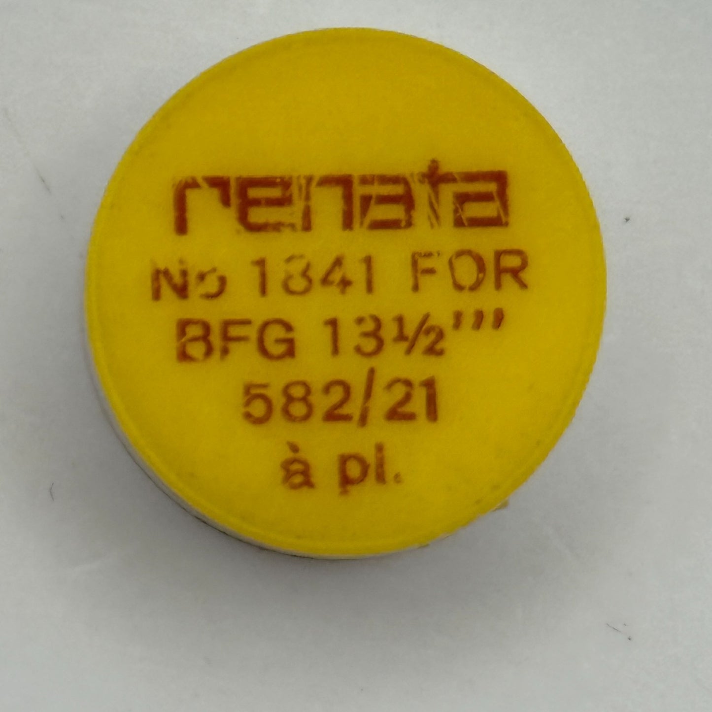 BFG 582/21 Balance Wheel Complete And Spring 1841 Watch Movement Parts