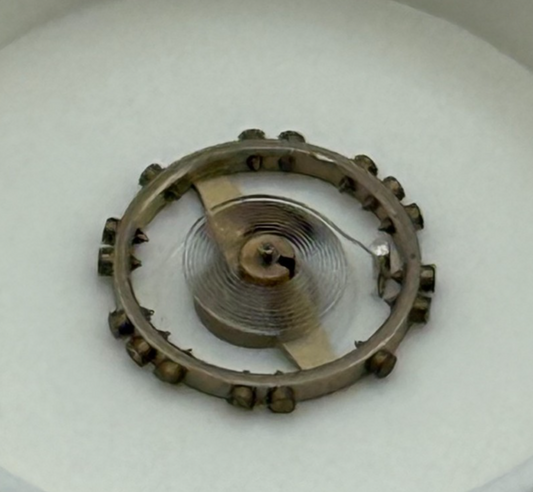 AS 976 1012 Balance Wheel Complete And Spring 29 M Watch Movement Parts NOS
