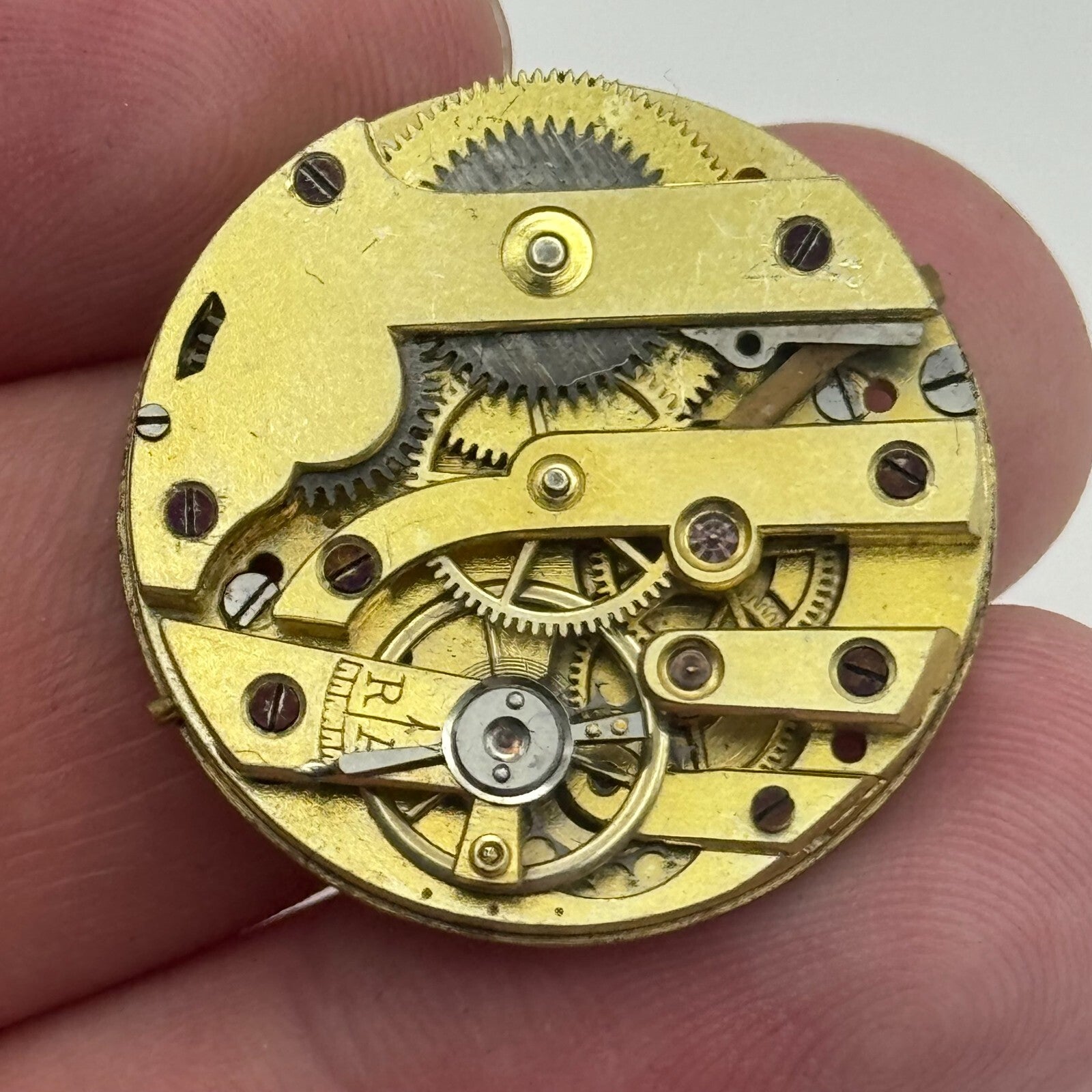 26.7mm Unidentified High Grade Manual Wind Watch Movement Vintage PARTS SPARES