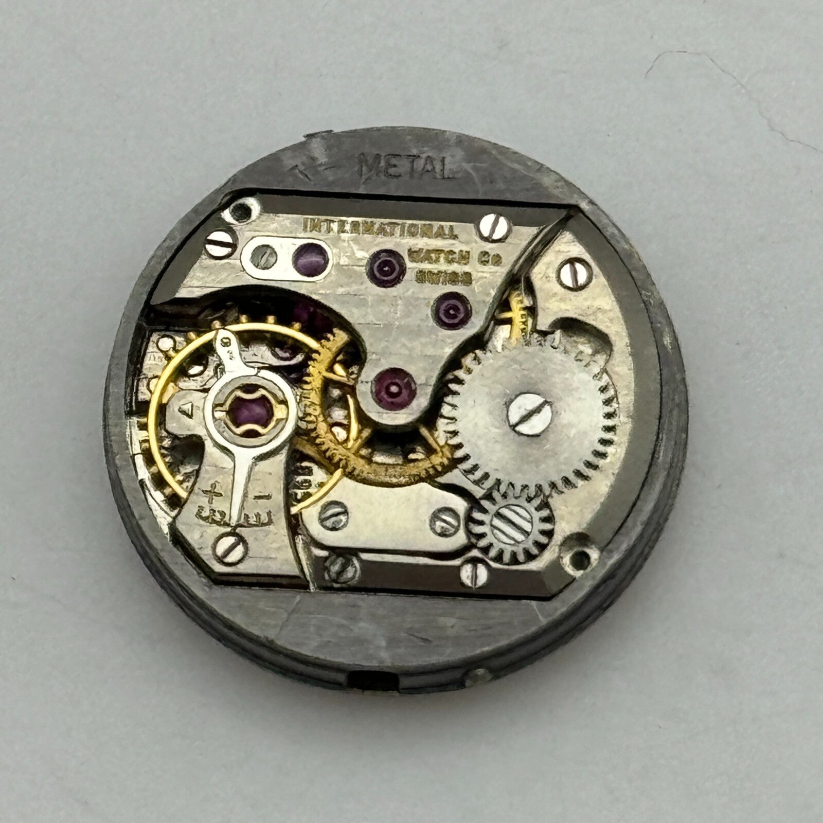 19mm International Watch Co IWC Cal C.41 Manual Wind Swiss Watch Movement PARTS