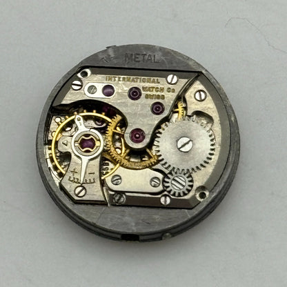 19mm International Watch Co IWC Cal C.41 Manual Wind Swiss Watch Movement PARTS