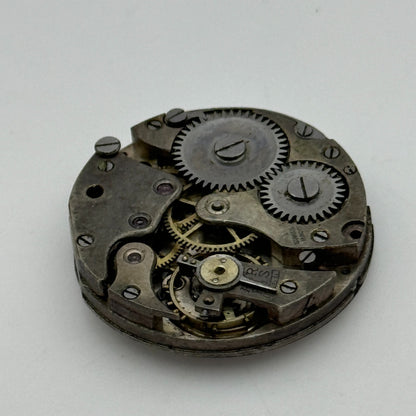 24.8mm Swiss Porcelain Dial Red 12 Trench Manual Wind Watch Movement PARTS