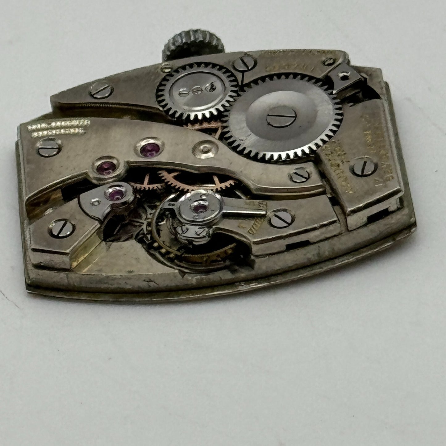 19mm Gruen 117 GR Precision Temp Adjusted Manual Wind Swiss Watch Movement PARTS