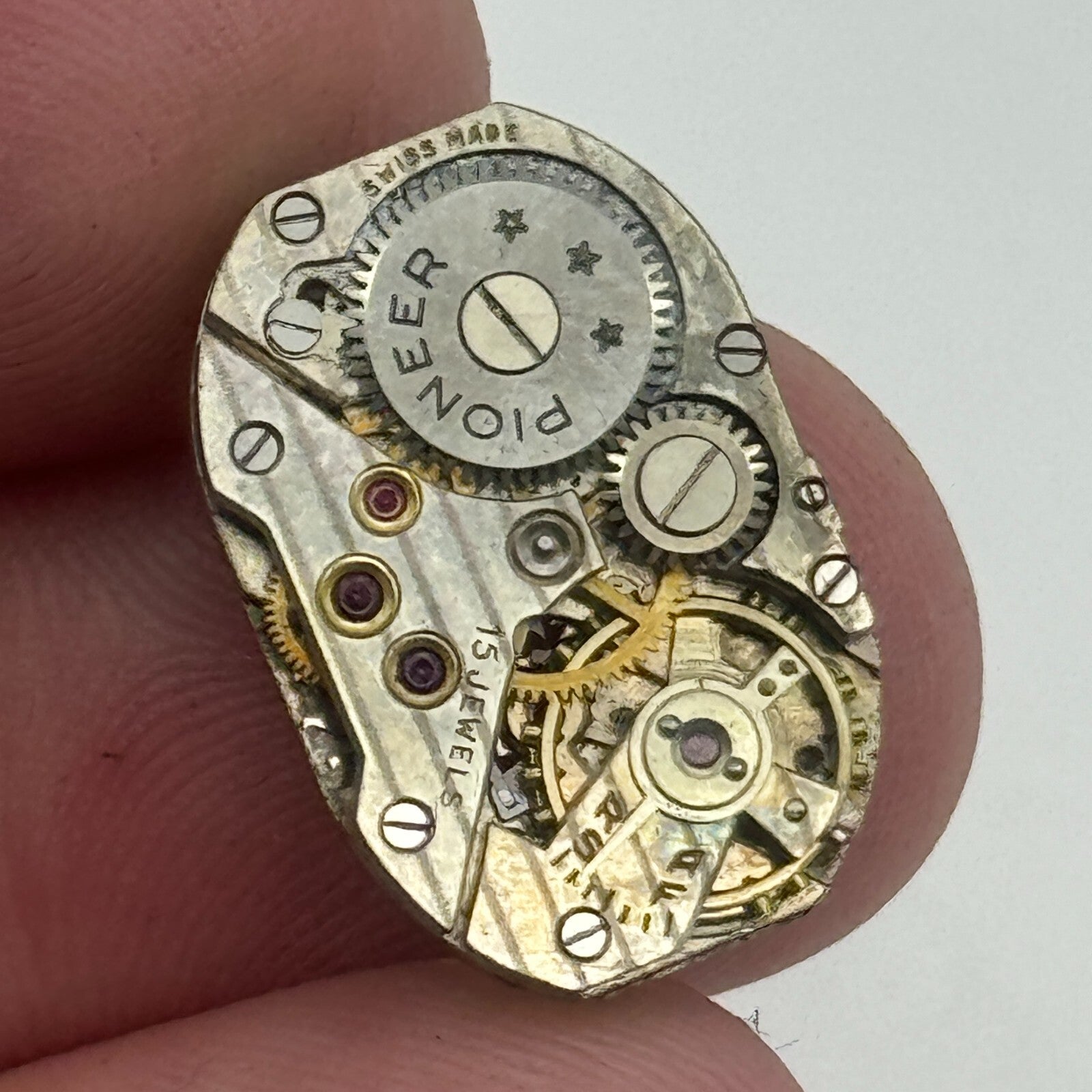 12.9mm Pioneer AS 1051 A Schild Balance Ok Swiss Watch Movement PARTS SPARES