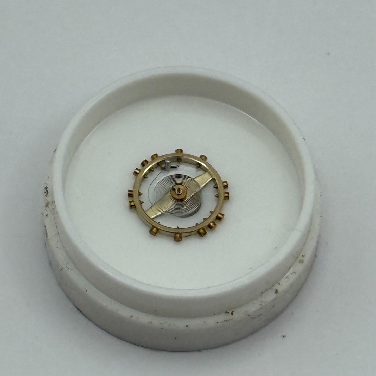 AS 976 1012 Balance Wheel Complete And Spring Inca 532 M Watch Movement Parts