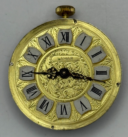 26.1mm Lamar Constructa Beautiful Dial Pendant Manual Wind Watch Movement PARTS