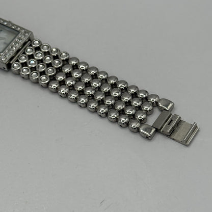 20mm Working Ladies Accessories New Look Silver Tone Jewelled M.O.P Quartz Watch