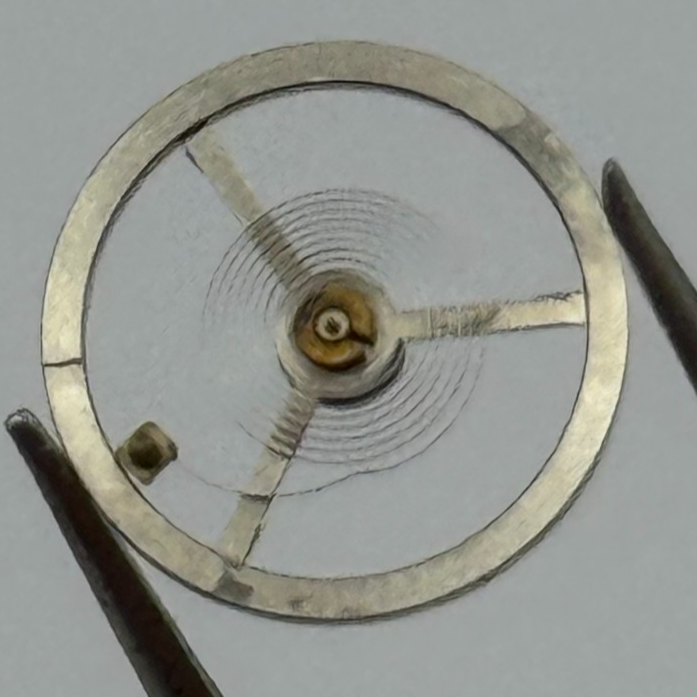 Ebosa 65 Balance Wheel Complete And Spring  12½’’’ 942 Watch Movement Parts 