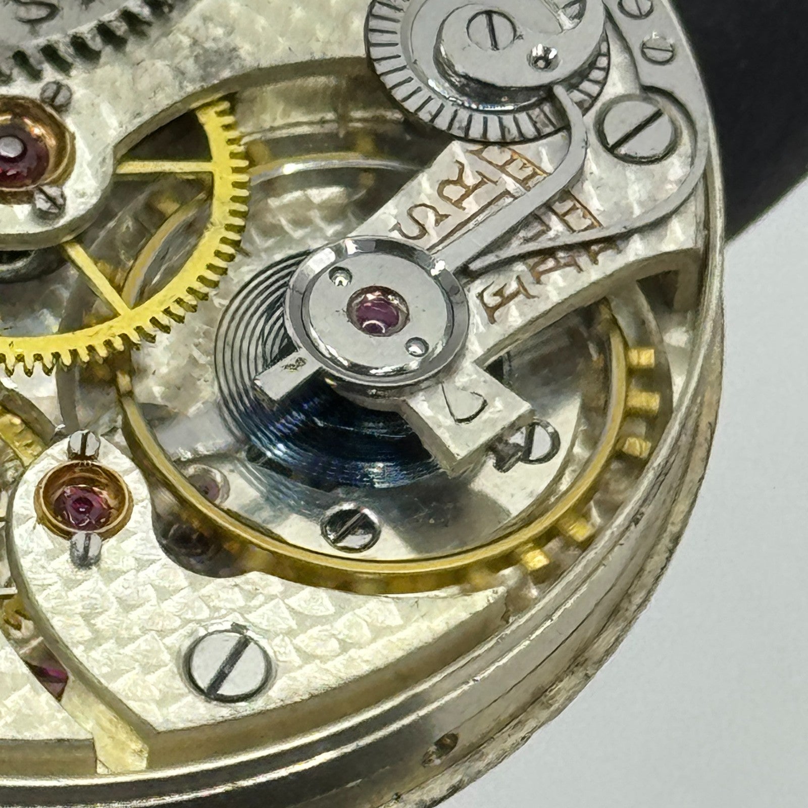 High Grade Vertex Pocket Watch Movement Hunter Jays Essex Parts 43mm