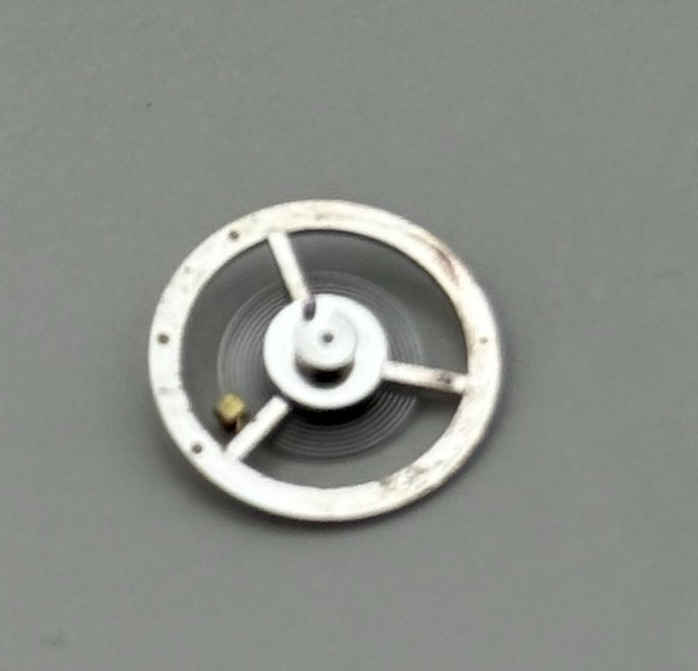 Brac 190 Balance Wheel Complete And Spring Renata 985 Watch Movement Parts NOS 