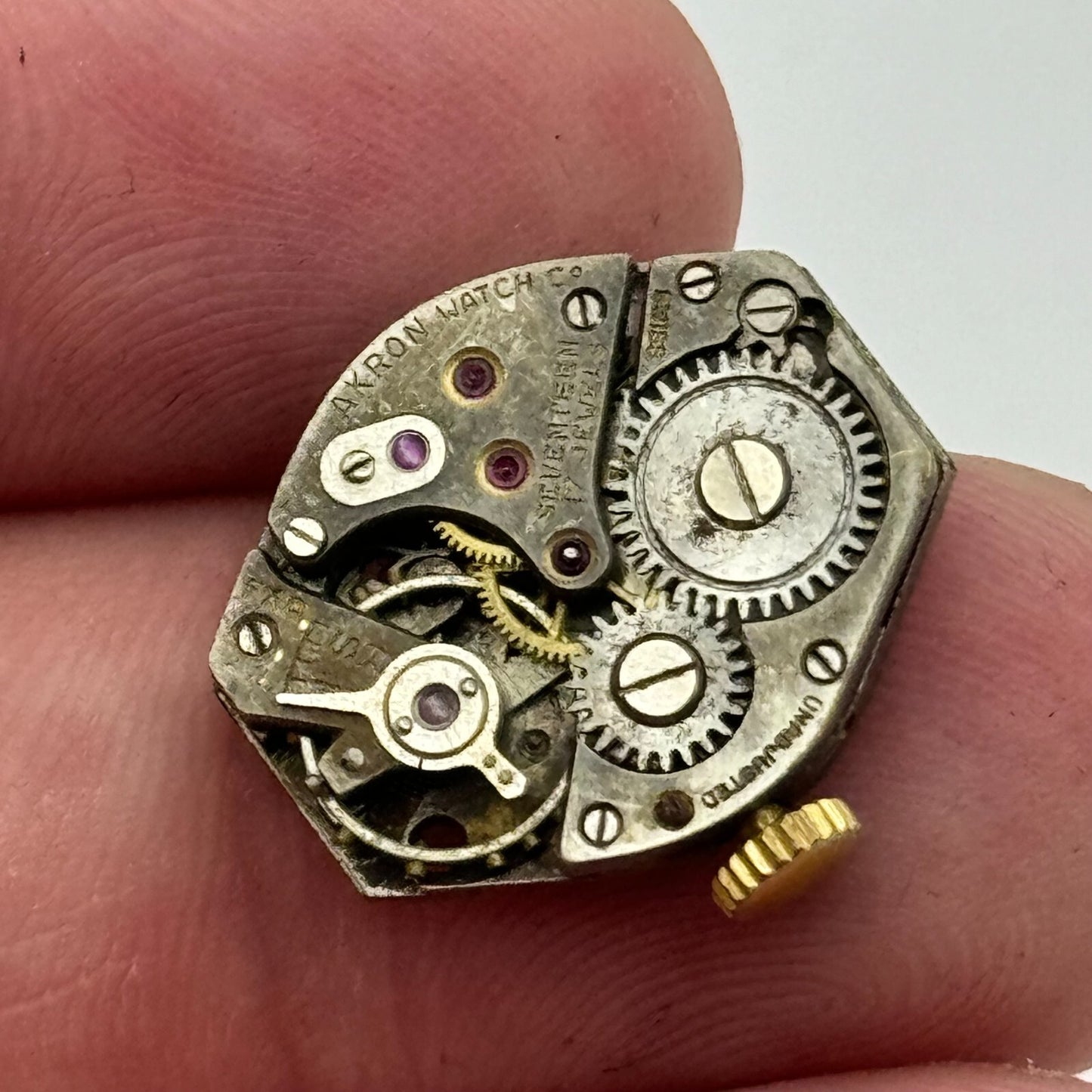 15.3mm Ladies Running FHF 120 Manual Swiss Wind Watch Movement PARTS SPARES