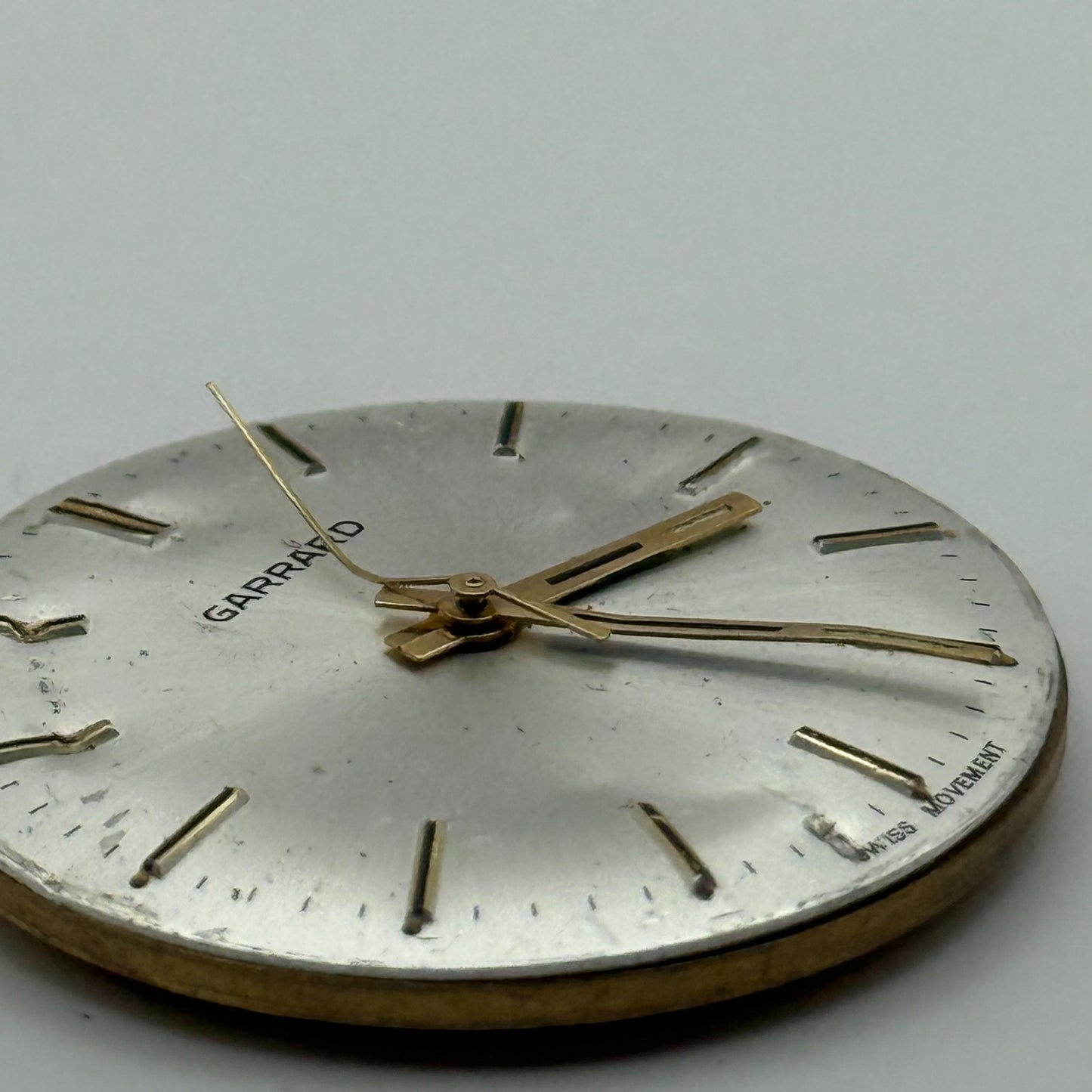 ETA 2801-1 Watch Movement Garrard Manual Wind Vintage Swiss Parts Repair 30.4mm