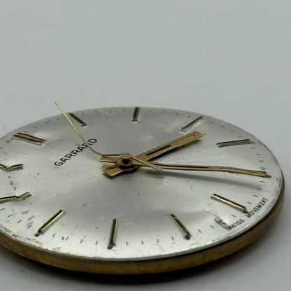ETA 2801-1 Watch Movement Garrard Manual Wind Vintage Swiss Parts Repair 30.4mm