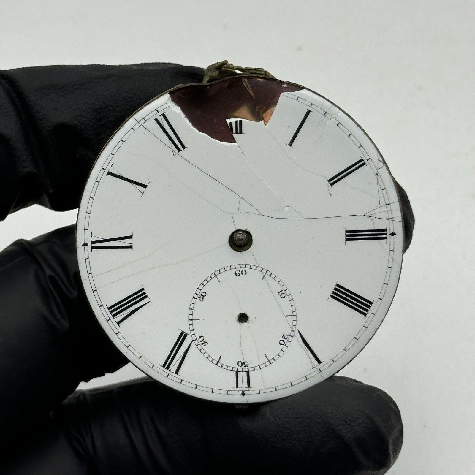 Robert Roskell Liverpool Cylinder Escapement Four Holes Pocket Watch Movement