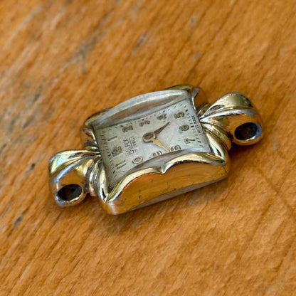 18mm Vintage Halpex 17 Jewels Swiss Aluminium Manual Wind Watch PARTS / REPAIR