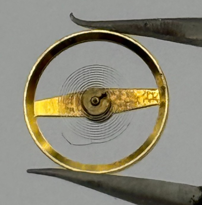 BFG 927 Balance Wheel Complete And Spring 6¾-8’’’  1512 M Watch Movement Parts 