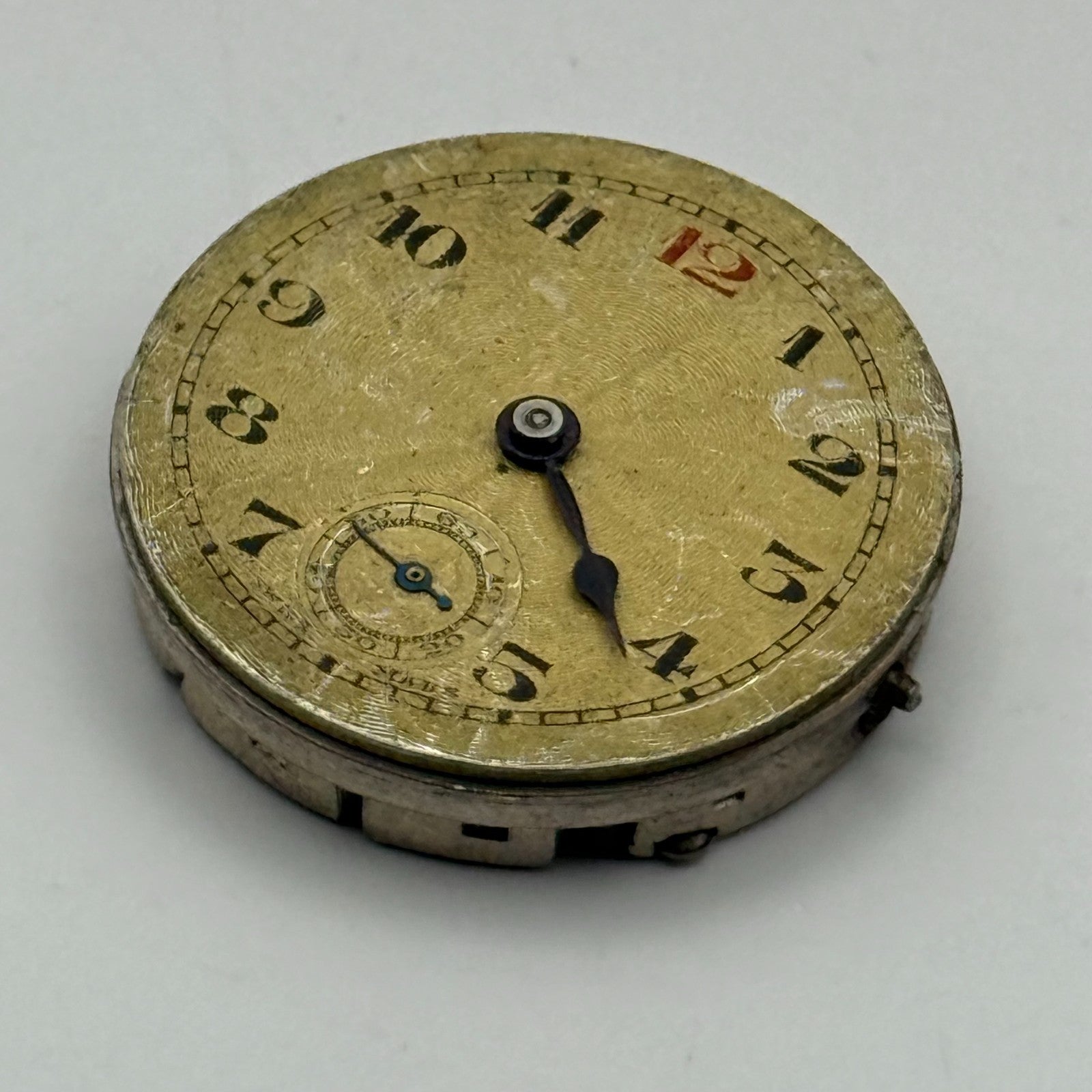 R&S Rotherham & Sons Watch Movement Manual Wind Vintage Parts Repair 23.6mm