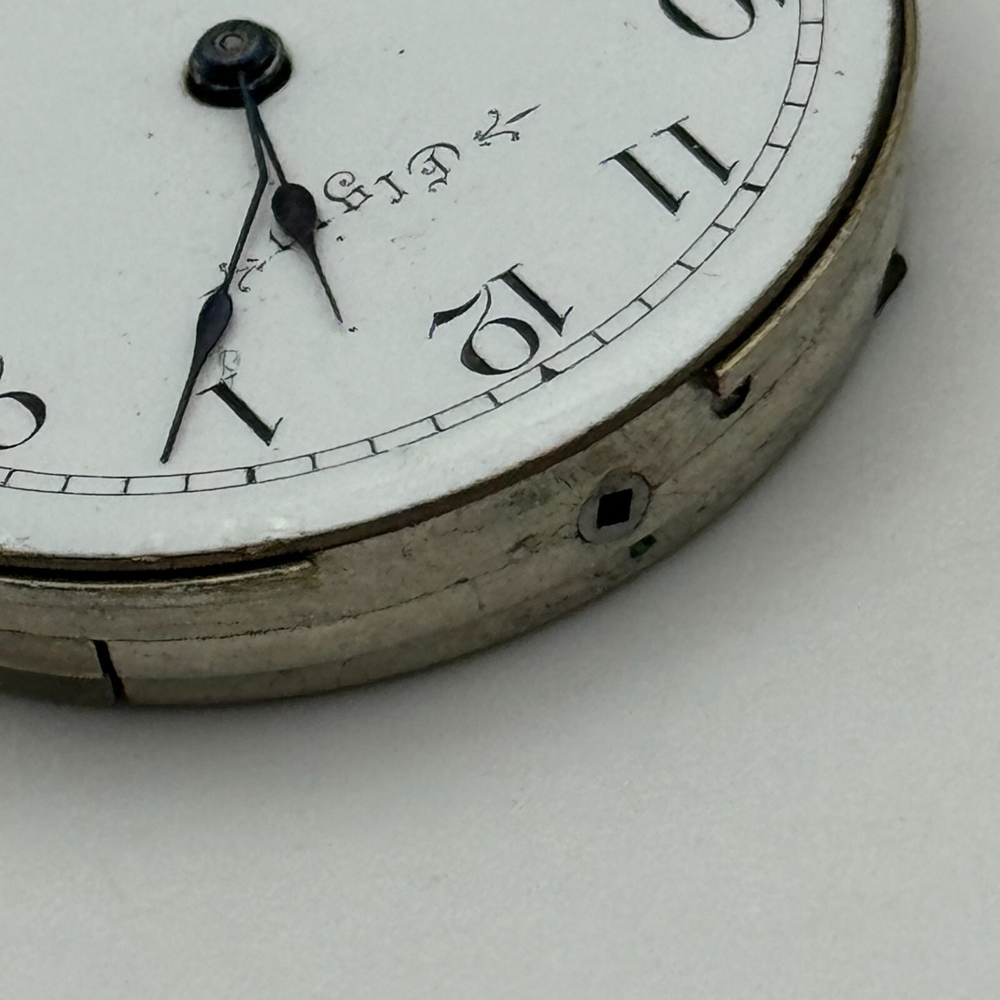 Antique 0S Elgin Grade 222 Model 1 American Pocket Watch Movement PARTS REPAIR