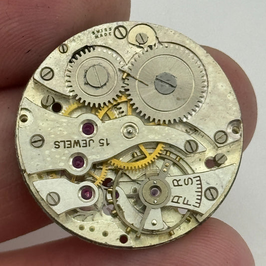 27mm Envoy AS 554 A Schild Men's 15 Jewels Manual Wind Watch Movement PARTS