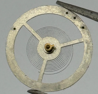 EB 8800 Balance Wheel Complete And Spring 12’’’ 1309 Watch Movement Parts NOS