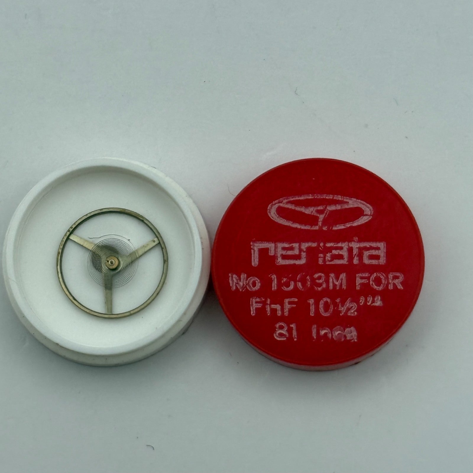 FHF 81 Balance Wheel Complete And Spring 10½’’’ Inca 1503 M Watch Movement Parts