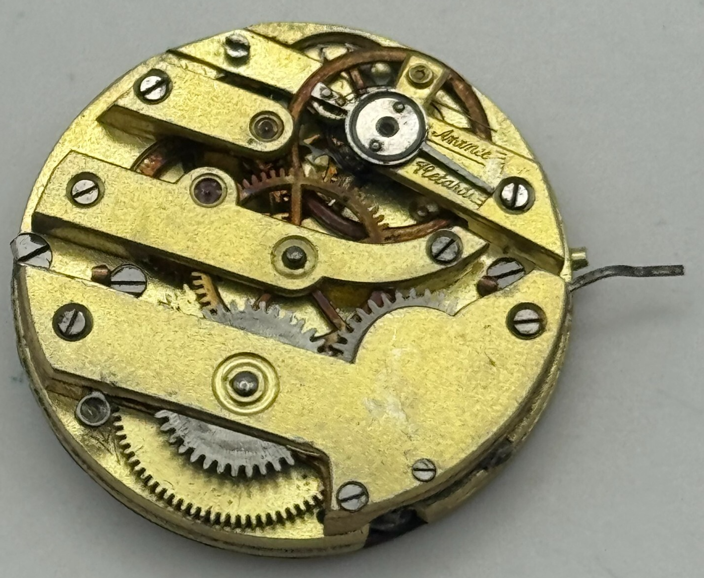 24.9mm Unidentified High Grade Manual Wind Watch Movement Vintage PARTS SPARES