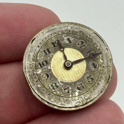 23.6mm Cyma Ref . 030 Manual Wind Watch Movement Swiss Vintage PARTS SPARES