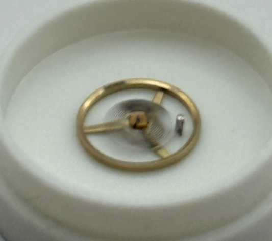 FHF 35-21 Balance Wheel Complete And Spring  Ord + Inca 1724 M Watch Parts NOS