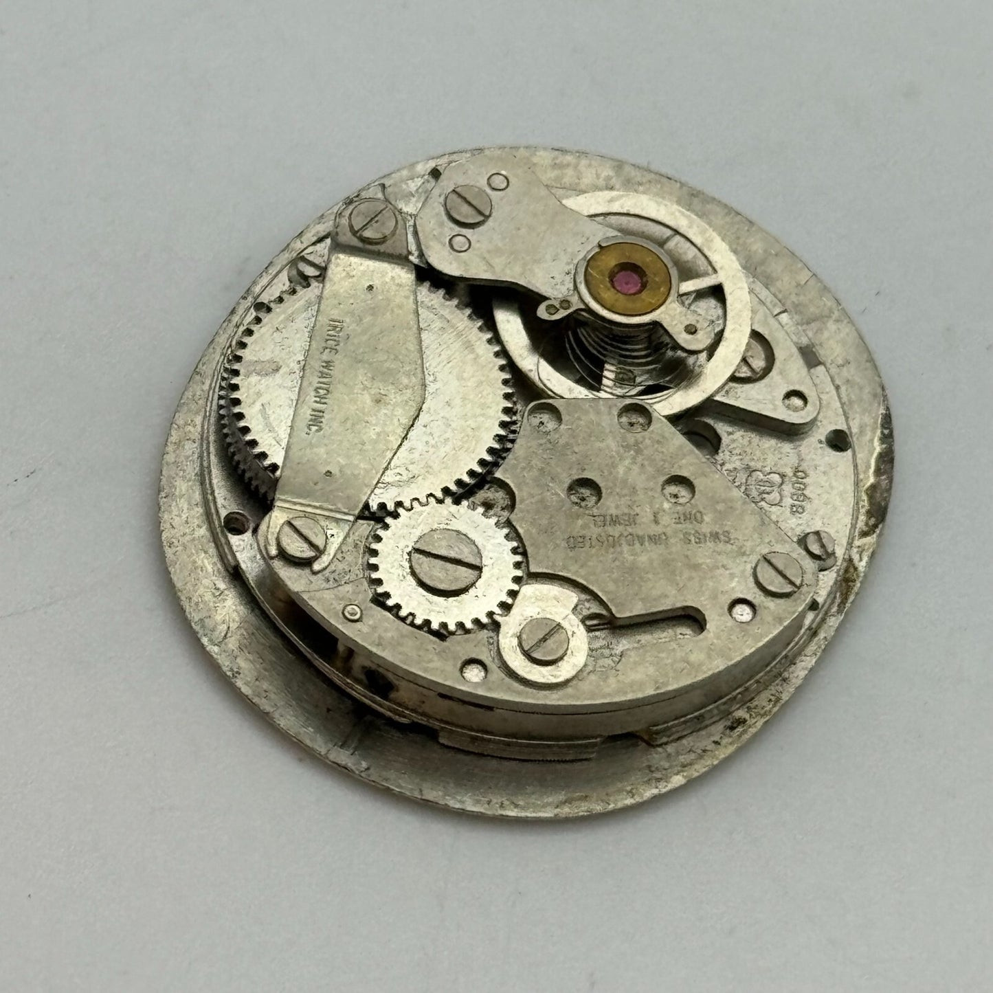 27mm Mens Trafalgar EB 8800 Manual Wind 1 Jewel Watch Movement PARTS REPAIR