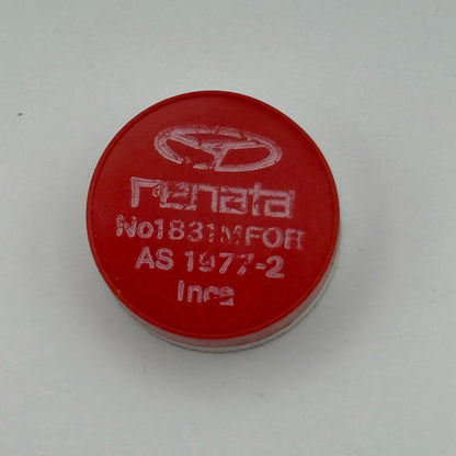 AS 1977-2 Balance Wheel Complete And Spring  1831 M Watch Movement Parts NOS