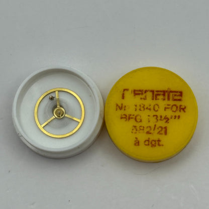 BFG 582/21 Balance Wheel Complete And Spring 13½’’’ 1840 Watch Movement Parts