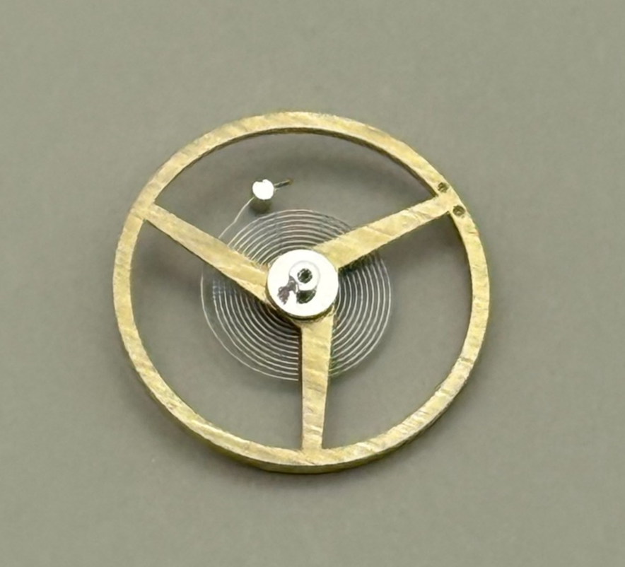 AS 1710 1814 Balance Wheel Complete And Spring Ord + Inca 1576 M Watch Parts NOS