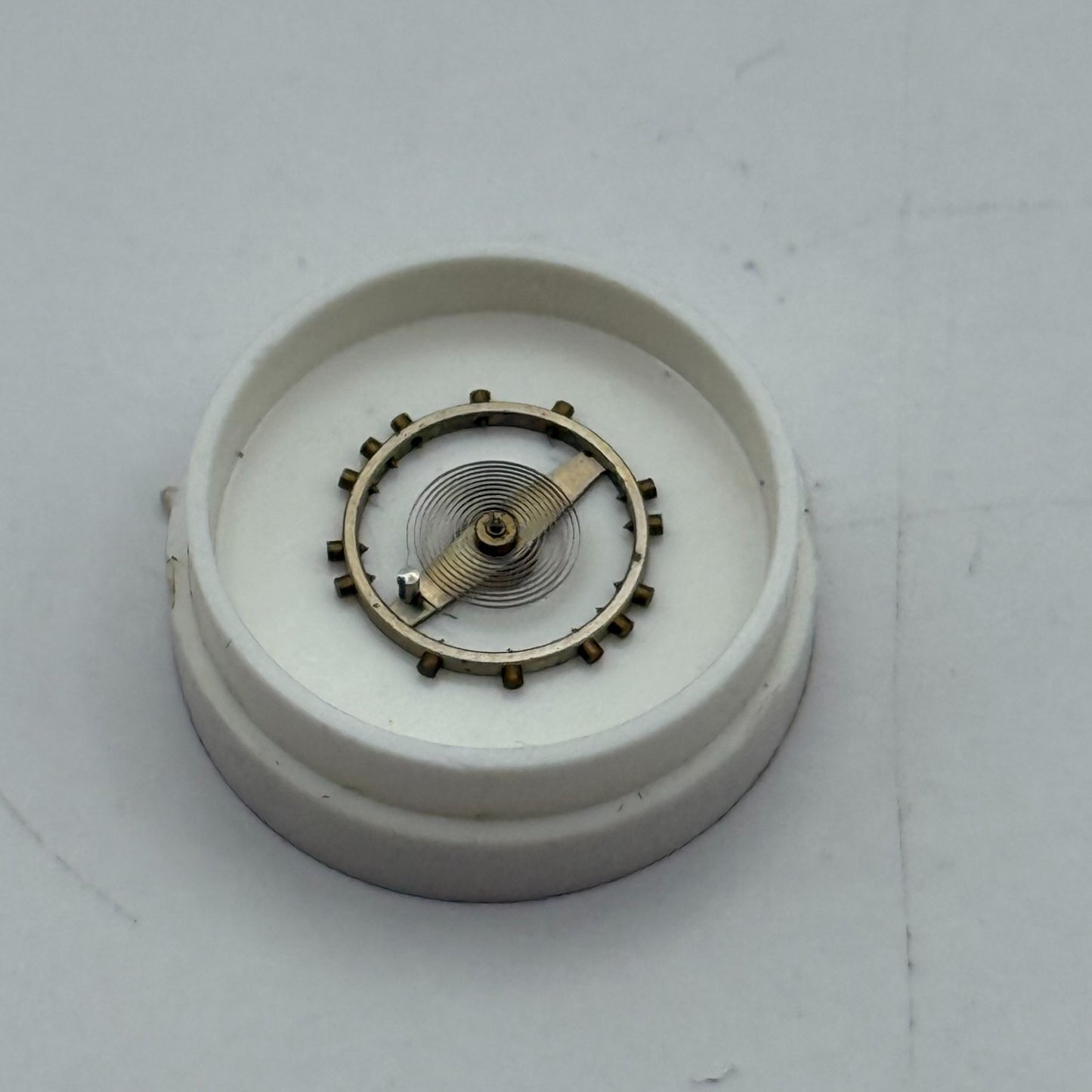 AS 984 Balance Wheel Complete And Spring 10 1/2''' 30 M Watch Movement Parts NOS