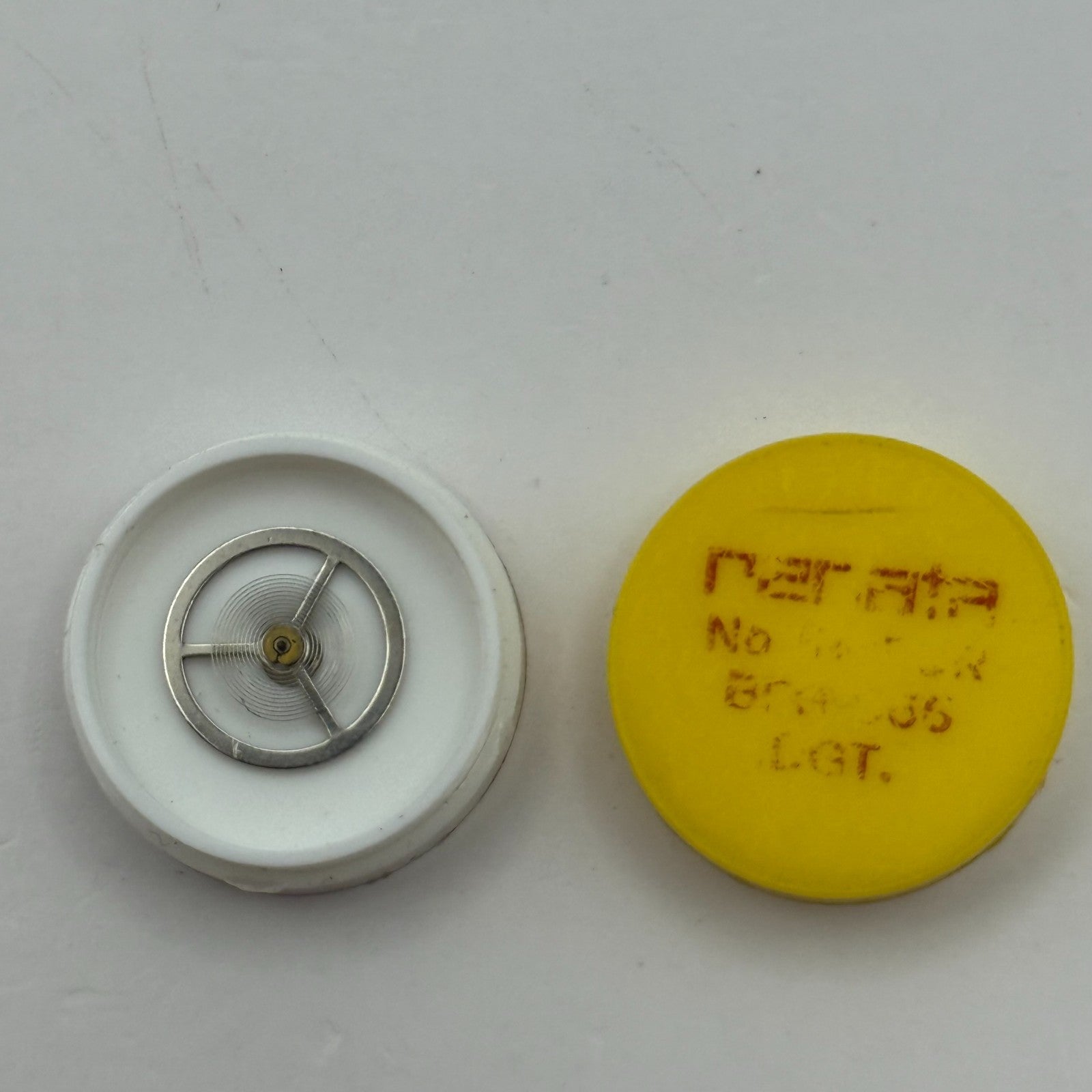 BFG 866 Balance Wheel Complete And Spring 64 Watch Movement Parts NOS 