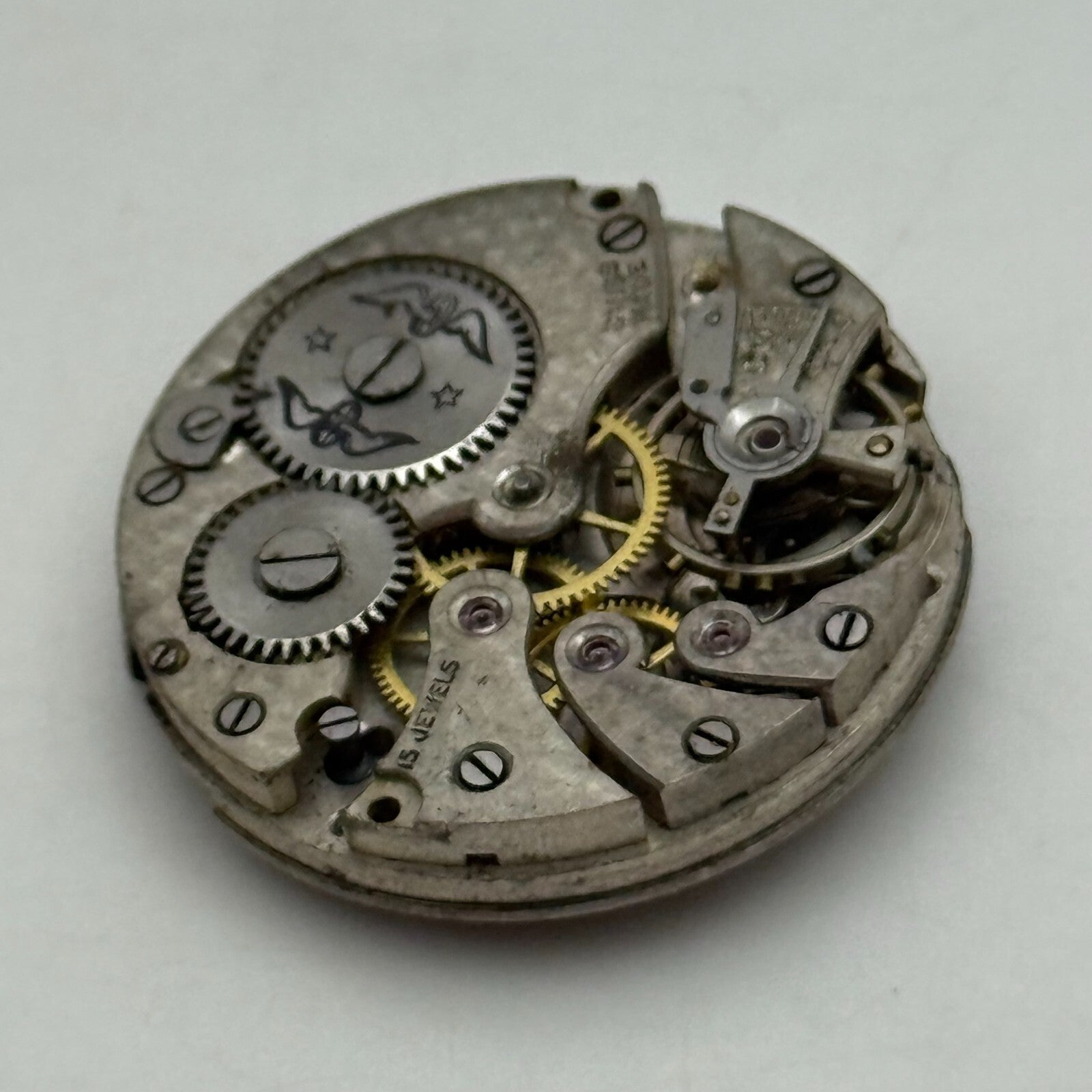 26.7mm Vintage AS 554 Balance Ok Trench Manual Wind Watch Movement PARTS REPAIR