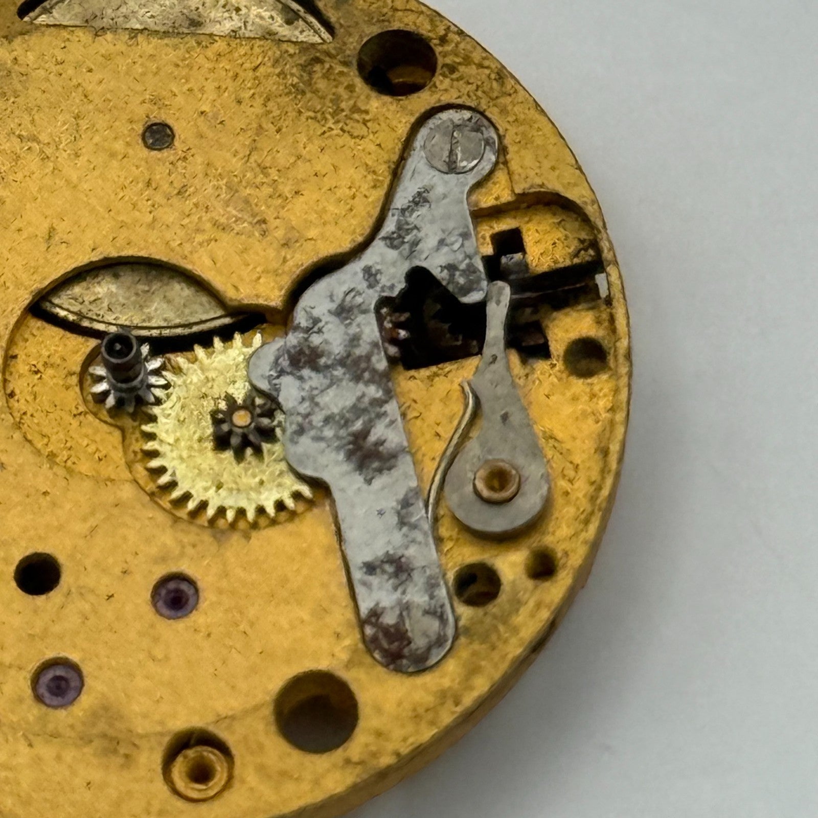 Smiths De Luxe 60464e Cal 85 Watch Movement Manual Wind Vintage Parts 26.9mm