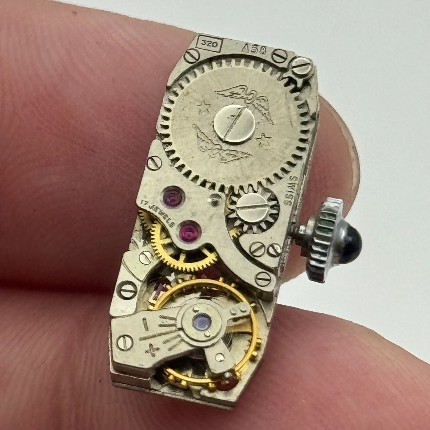 9mm Ladies Rotary FHF 59N Manual Wind Watch Movement Swiss Made Vintage PARTS